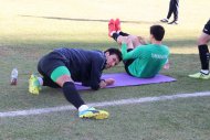 Photo report: Turkmenistan national football team held a training session before the match with the DPR Korea