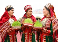  Photoreport: International holiday Navruz is widely celebrated in Turkmenistan