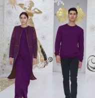 Photoreport: New Year's show of the Winter clothing collection was held in Ashgabat