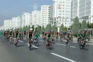 Ashgabat hosts mass bike ride timed to coincide with World Bicycle Day