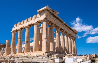 Monument to Olympian Zeus in Athens damaged