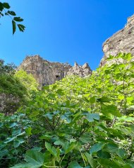 Горная река Секизяп в Туркменистане