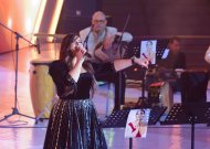 Photo report: Amani Swissi performed a concert in Ashgabat