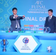 Photo story: A draw ceremony for the 2020 Asian Futsal Championship was held in Ashgabat