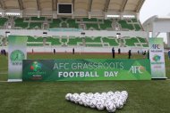 Fotoreportaž: Aşgabatda «AFC Grassroots Football Day 2019» atly çagalaryň futbol festiwaly geçirildi