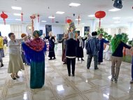 Photo report: New Year's Eve party for elderly people in Ashgabat