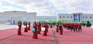 Photoreport: opening ceremony of a new textile complex in the Babadaykhan etrap of the Ahal velayat