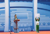 Winners of international competitions were honored in the martial arts building in Ashgabat