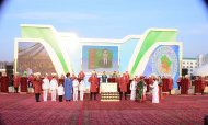 Opening ceremony of new buildings of Gurtly residential complex was held in Ashgabat