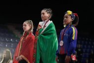 Weightlifter Medine Amanova won three gold medals at the 2023 Youth World Weightlifting Championships in Albania