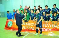 Photos: Final match for Turkmenistan Futsal Super Cup