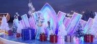 Photoreport: streets of New Year's Ashgabat