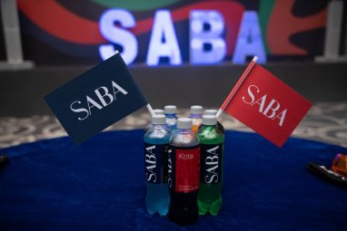 Presentation of a new line of carbonated drinks from the SABA brand was held in Ashgabat
