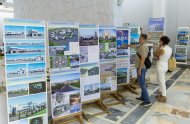 В Ашхабаде открылась выставка «Архитектура эпохи Аркадага»