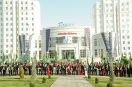 Aşgabat şäherini ösdürmegiň 15-nji nobatdakysynyň çäklerinde gurlan durmuş maksatly desgalaryň açylyşyndan fotoreportaž