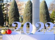 Photoreport: streets of New Year's Ashgabat