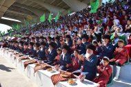 Fotoreportaž: Türkmenistanda güýzki at çapyşyk möwsümine badalga berildi