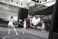 Photos from the matches of the Turkmenistan women's national team in the FIBA 3x3 Asia Cup Qualifier in Singapore