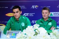 Photo report: Press conference of the national teams of Turkmenistan and Sri Lanka before the qualifying match of the World Cup 2022