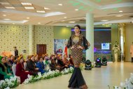 A show of women's clothing from leading national designers took place at the Ashgabat Fashion House