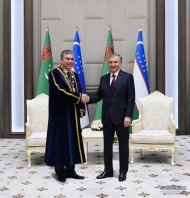 Photoreport: Working visit of the President of Turkmenistan to Uzbekistan