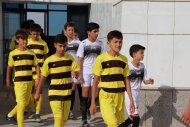 Photoreport: The match between the children's teams of Ashgabat and Mary in Geokcha