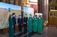 The art exhibition “Colors - Poetry of the Epoch” opened in Ashgabat