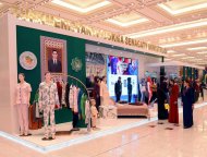 The first day of the exhibition of economic achievements of Turkmenistan ended in the Chamber of Commerce and Industry