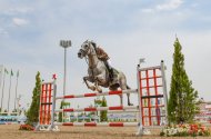 Show jumping competitions held in Ashgabat