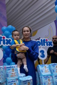 KidsExpo: çagalaryň arasynda geçirilen emedeklemek yaryşy