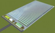 Project of greenhouses equipped with modern technological automated equipment on the territory of Turkmenistan