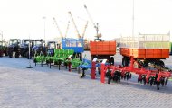 Photoreport from the exhibition of national goods in Turkmenbashi