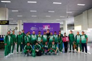 The first group of athletes from Turkmenistan arrived in Hangzhou for the 19th Summer Asian Games