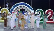 Photoreport: lights of the main New Year tree of the country lit in Turkmenistan