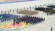 Photos: Military parade in honor of the 30th anniversary of independence of Turkmenistan