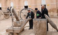 Participants of the Turkmen-Uzbek Friendship Festival visited the monuments of Kunyaurgench