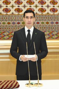 Photos: Inauguration Ceremony of President of Turkmenistan Serdar Berdimuhamedov