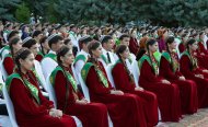 A festive concert in honor of the Last Bell was held in Ashgabat