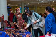 A show of women's clothing from leading national designers took place at the Ashgabat Fashion House