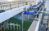 The opening of the Bagtyýarlyk water treatment plant took place in Ashgabat