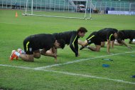 Photo report: Republic of Korea national football team held training session in Ashgabat