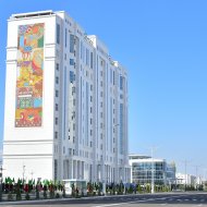 Photoreport: More than a thousand families celebrated a housewarming in a new residential area of Ashgabat