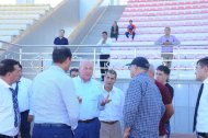 Photo report: Kurban Berdyev in Mary Province