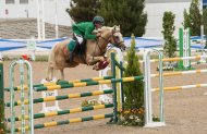 Show jumping competitions held in Ashgabat