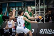 Fotoreportaž: 3x3 basketbol boýunça Aziýanyň kubogyndaky Türkmenistan - Koreýa Respublikasy duşuşygy