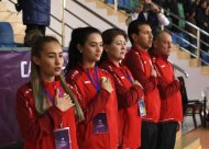 Photo report: Women's Futsal Team of Turkmenistan at the CAFA Championship (U-19) in Tajikistan