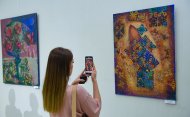 Photoreport from the art exhibition of Mammed Yarmammedov