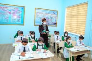 A celebration was held in Balkanabat in honor of the opening of secondary school No. 25