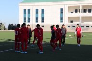 Photo report: DPR Korea football team training in Ashgabat