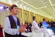 A display of national clothes was held in Turkmenabad